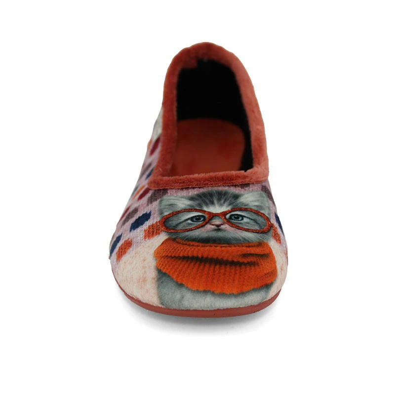 LA MAISON DE L'ESPADRILLE Chaussons Ballerines Pour Femme 6040 3 LA MAISON DE L'ESPADRILLE Chaussons Ballerines Pour Femme 6040 – Image 3