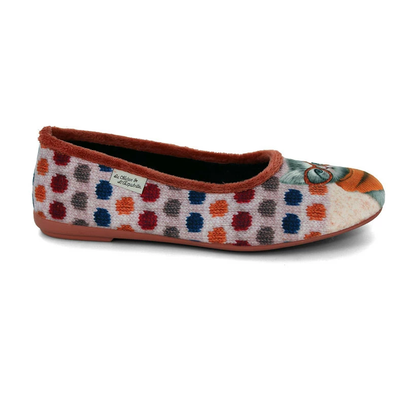 LA MAISON DE L'ESPADRILLE Chaussons Ballerines Pour Femme 6040 1 LA MAISON DE L'ESPADRILLE Chaussons Ballerines Pour Femme 6040