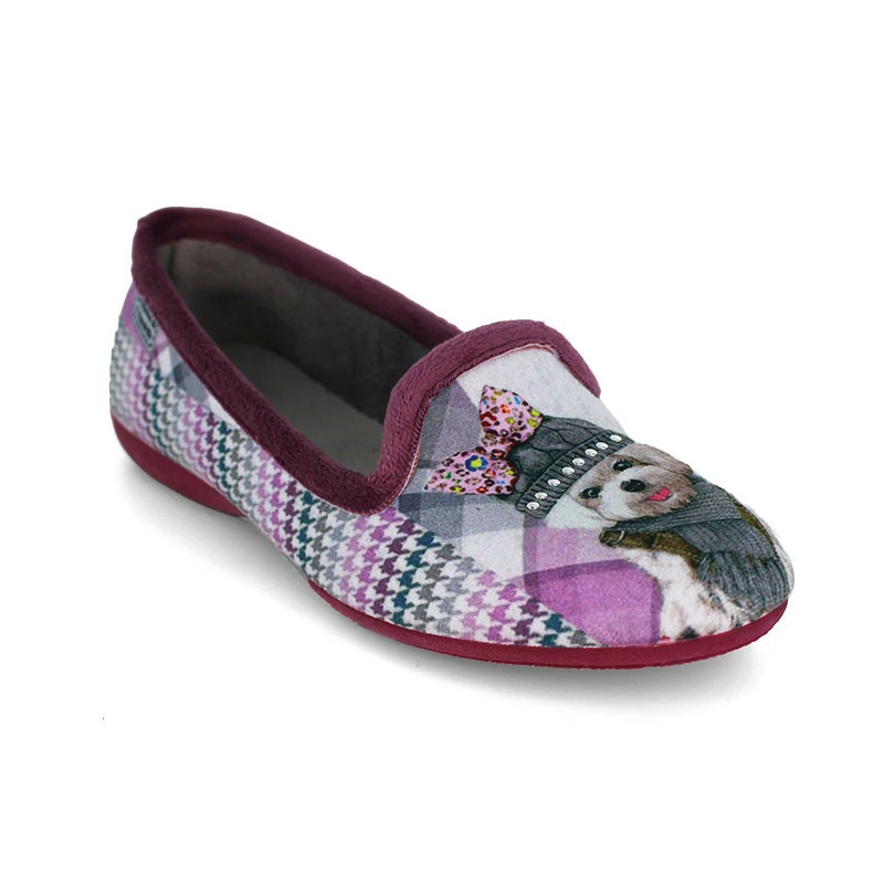 LA MAISON DE L'ESPADRILLE Chaussons Ballerines Pour Femme 6153 2 LA MAISON DE L'ESPADRILLE Chaussons Ballerines Pour Femme 6153 – Image 2