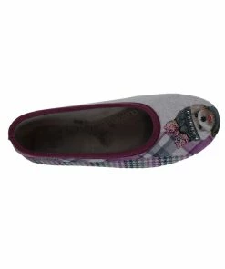 LA MAISON DE L'ESPADRILLE Chaussons Ballerines Pour Femme 6180 -Comfortable Women's Shoes 6180 4