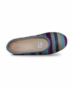 LA MAISON DE L'ESPADRILLE Chaussons Ballerines Pour Femme 6193 -Comfortable Women's Shoes 6193 16