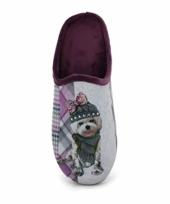 LA MAISON DE L'ESPADRILLE Chaussons Mules Pour Femme 6514 -Comfortable Women's Shoes 6514 4