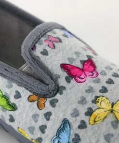 LA MAISON DE L'ESPADRILLE Chaussons Montants Pour Femme 6942 -Comfortable Women's Shoes 6942 2