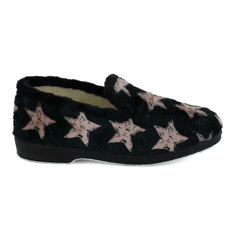 LA MAISON DE L'ESPADRILLE Charentaises Pour Femme 7658 1 LA MAISON DE L'ESPADRILLE Charentaises Pour Femme 7658