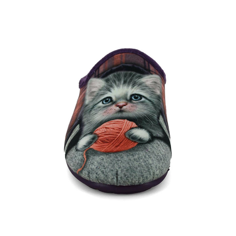 LA MAISON DE L'ESPADRILLE Chaussons Mules Pour Femme 9014 3 LA MAISON DE L'ESPADRILLE Chaussons Mules Pour Femme 9014 – Image 3