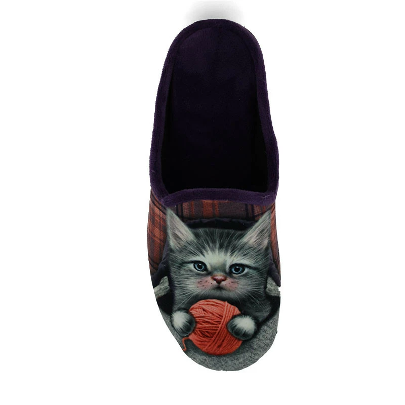 LA MAISON DE L'ESPADRILLE Chaussons Mules Pour Femme 9014 5 LA MAISON DE L'ESPADRILLE Chaussons Mules Pour Femme 9014 – Image 5