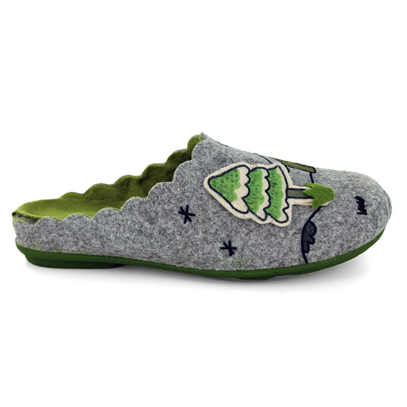 LA MAISON DE L'ESPADRILLE Chaussons Mules Pour Femme 9064 2 LA MAISON DE L'ESPADRILLE Chaussons Mules Pour Femme 9064 – Image 2