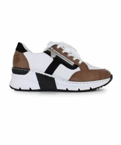 Comfortable Women's Shoes 18 RIEKER Baskets Basses Femme Eagle N6303