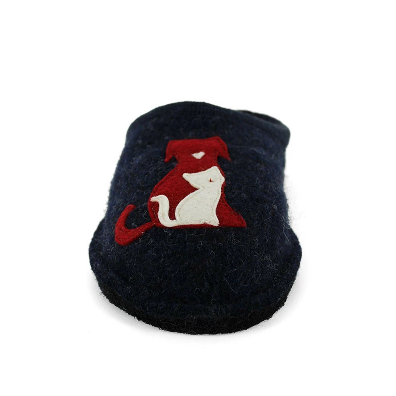 HAFLINGER Chaussons Mules Pour Femme Flair Canegatto 3 HAFLINGER Chaussons Mules Pour Femme Flair Canegatto – Image 3