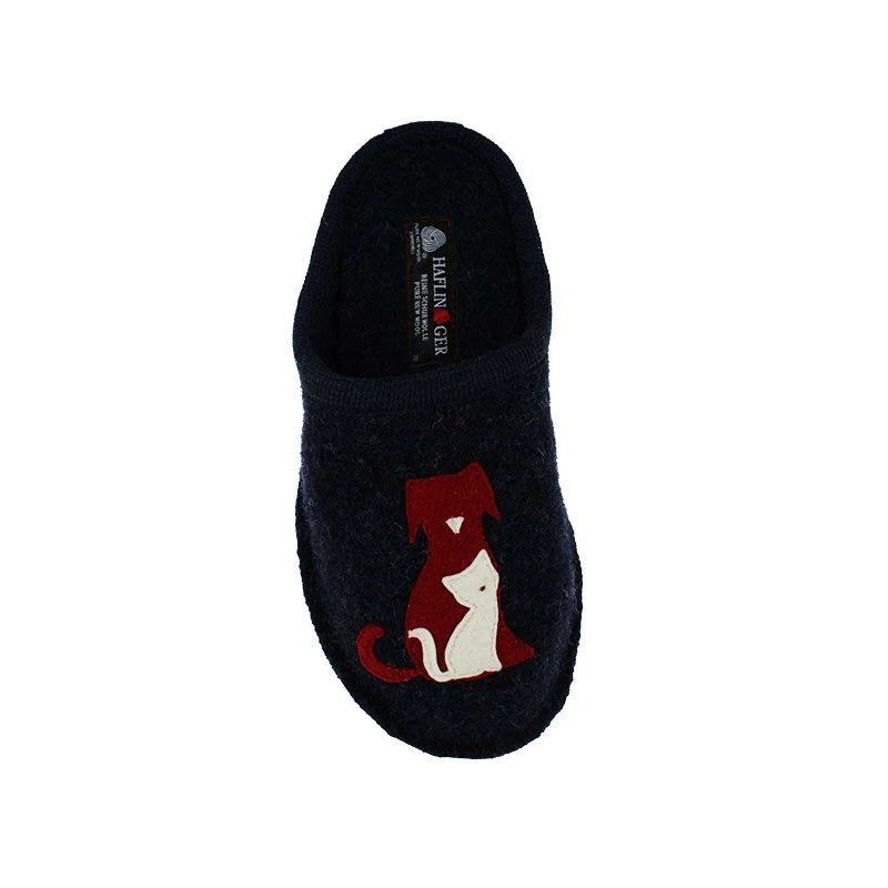 HAFLINGER Chaussons Mules Pour Femme Flair Canegatto 5 HAFLINGER Chaussons Mules Pour Femme Flair Canegatto – Image 5