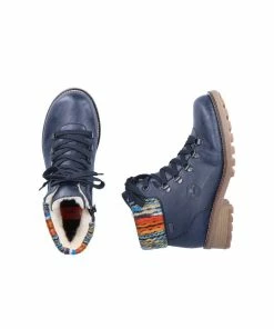 RIEKER Boots / Bottines Pour Femme Knit Z0445 12 RIEKER Boots / Bottines Pour Femme Knit Z0445 -Comfortable Women's Shoes knit z0445 3