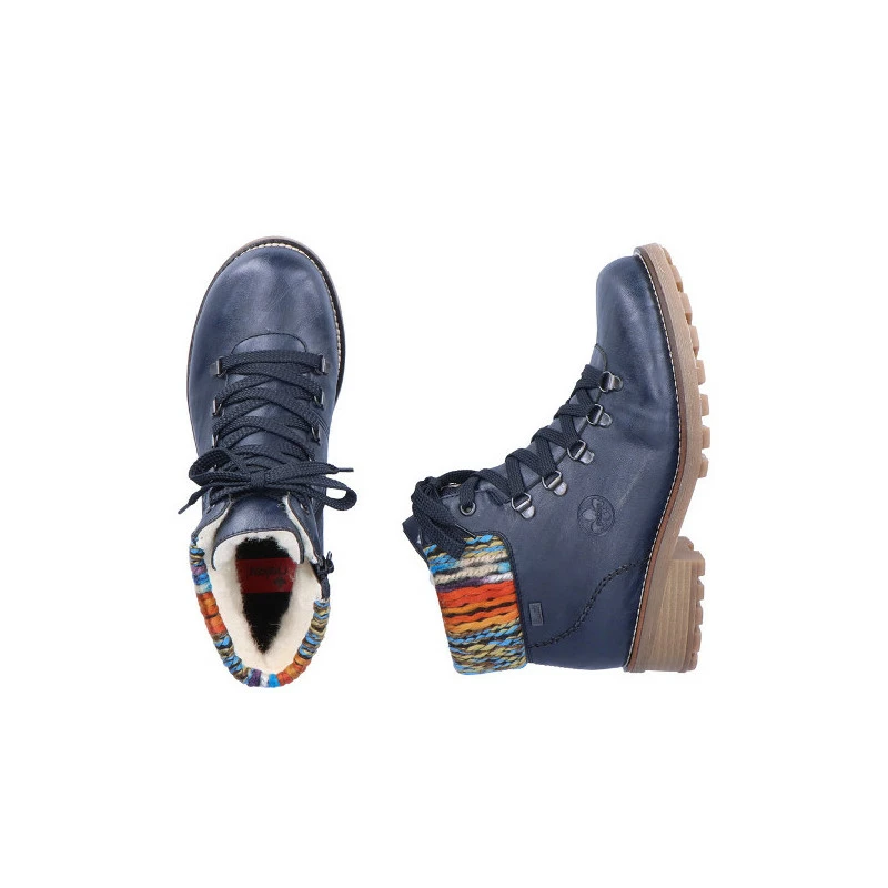 RIEKER Boots / Bottines Pour Femme Knit Z0445 4 RIEKER Boots / Bottines Pour Femme Knit Z0445 – Image 4