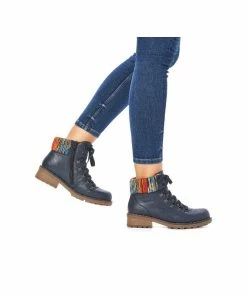 RIEKER Boots / Bottines Pour Femme Knit Z0445 13 RIEKER Boots / Bottines Pour Femme Knit Z0445 -Comfortable Women's Shoes knit z0445 4