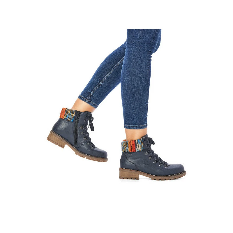 RIEKER Boots / Bottines Pour Femme Knit Z0445 5 RIEKER Boots / Bottines Pour Femme Knit Z0445 – Image 5