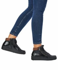 RIEKER Baskets Hautes Pour Femme Lagro M6434 13 RIEKER Baskets Hautes Pour Femme Lagro M6434 -Comfortable Women's Shoes lagro m6434 4