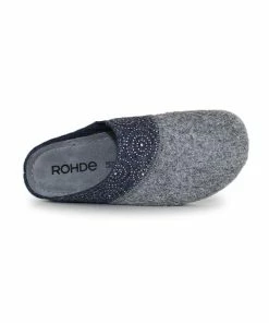 ROHDE Chaussons Mules Pour Femme N°6031 22 ROHDE Chaussons Mules Pour Femme N°6031 -Comfortable Women's Shoes n6031 10