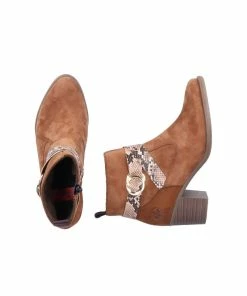 RIEKER Boots / Bottines Pour Femme Sheepsuede Y2064 12 RIEKER Boots / Bottines Pour Femme Sheepsuede Y2064 -Comfortable Women's Shoes sheepsuede y2064 3