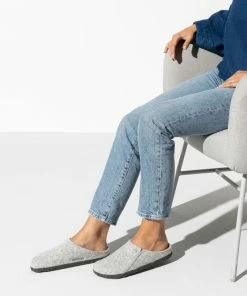 BIRKENSTOCK Chaussons Mules Pour Femme Zermatt Standard FE W -Comfortable Women's Shoes zermatt standard fe w 2